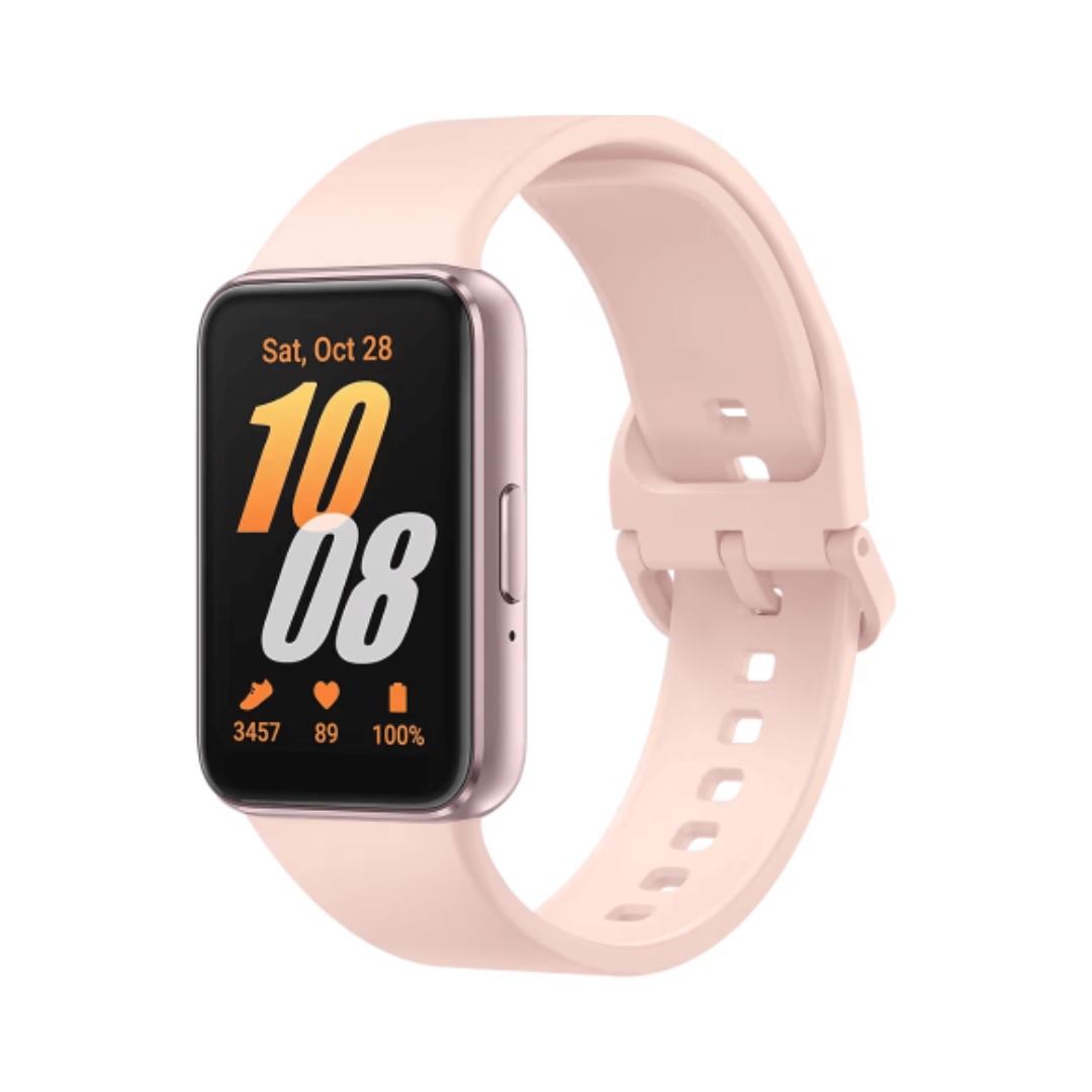 Samsung Galaxy Fit3 Rosé com Monitoramento de Saúde e Conectividade Bluetooth