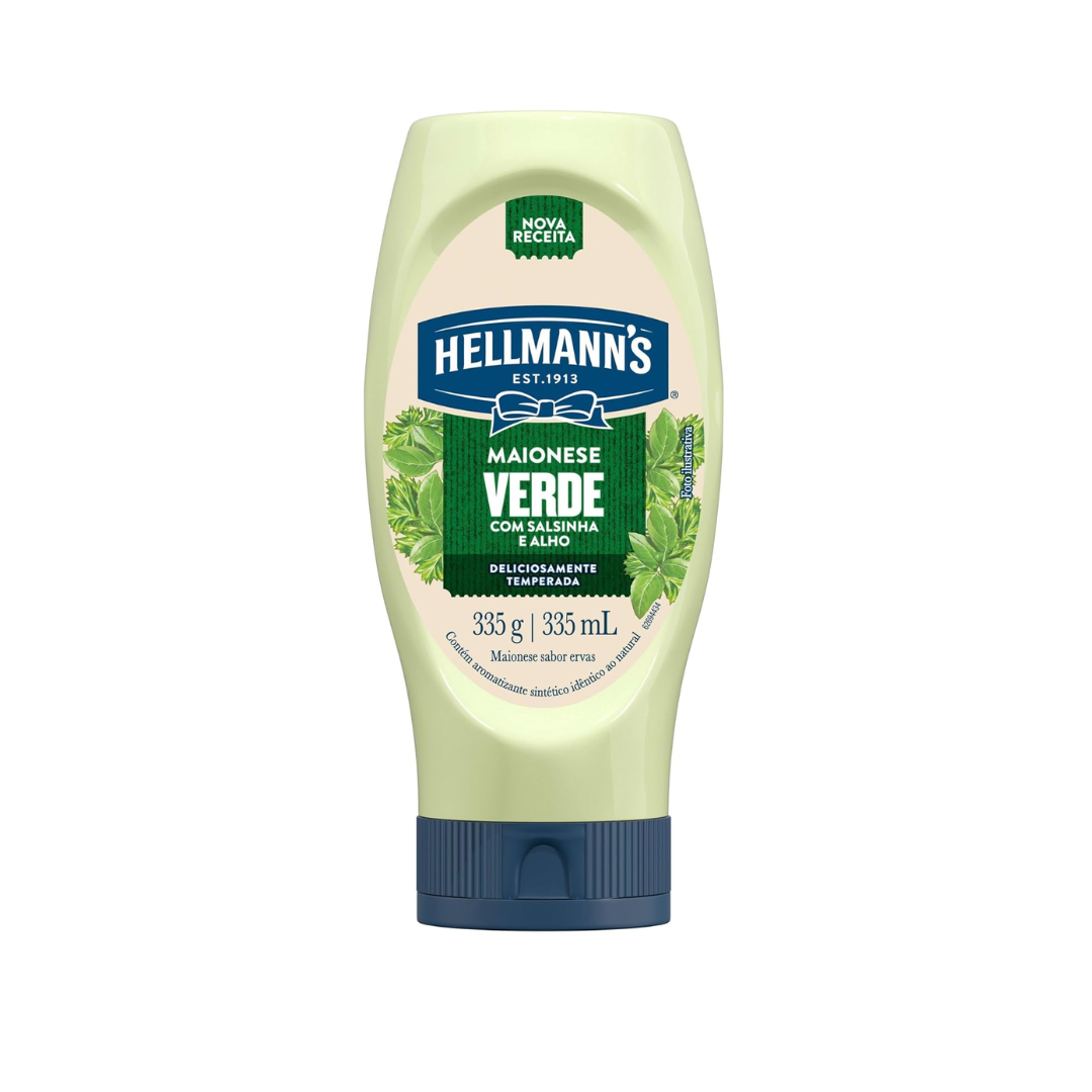 Hellmann´s Maionese Verde com Ervas e Sabor Intenso 335g