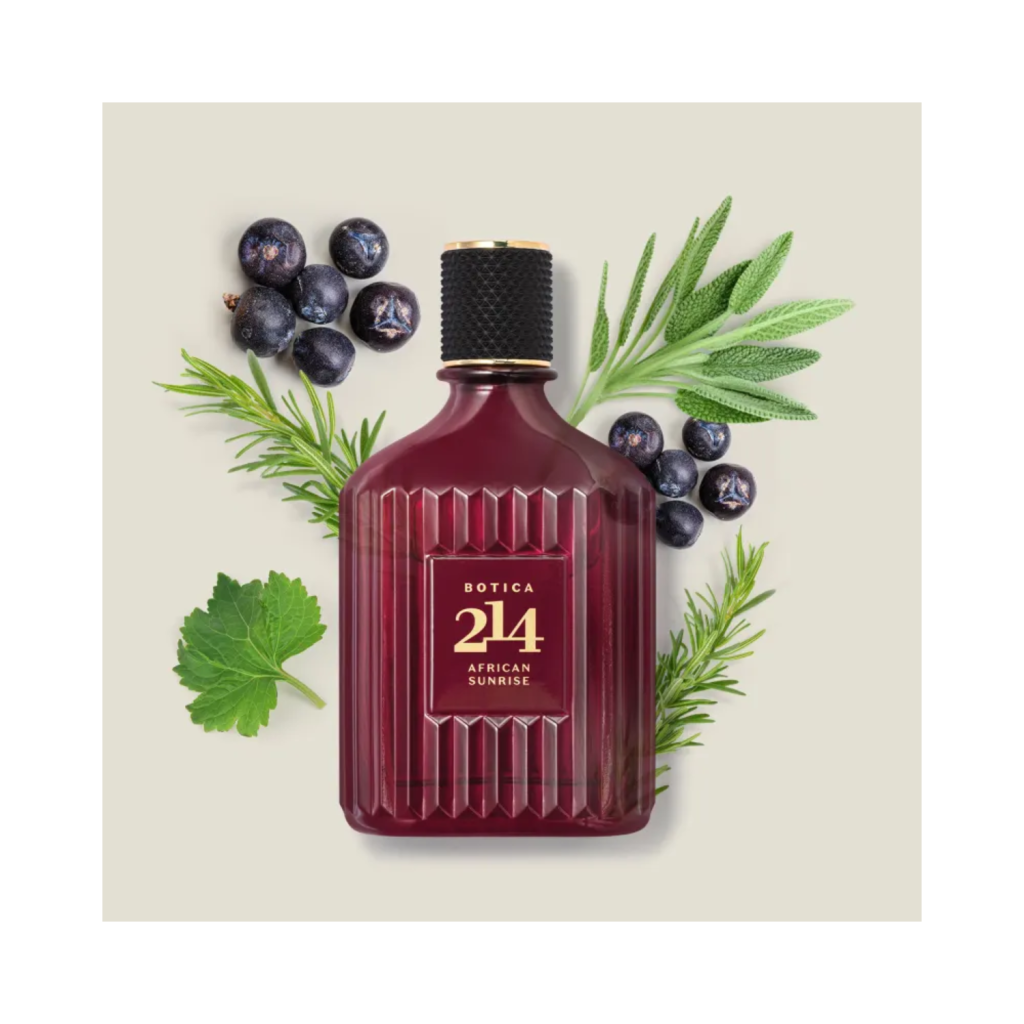 Botica 214 African Sunrise Fougére Amadeirado Eau De Parfum-Masculino 90ml