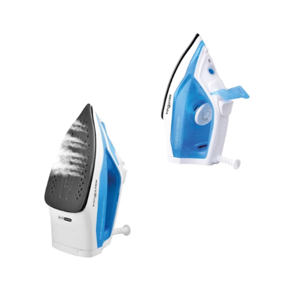 Ferro de Passar a Vapor Britânia BFV202AZ 127V – Base Antiaderente, 23 Saídas de Vapor, 1250W