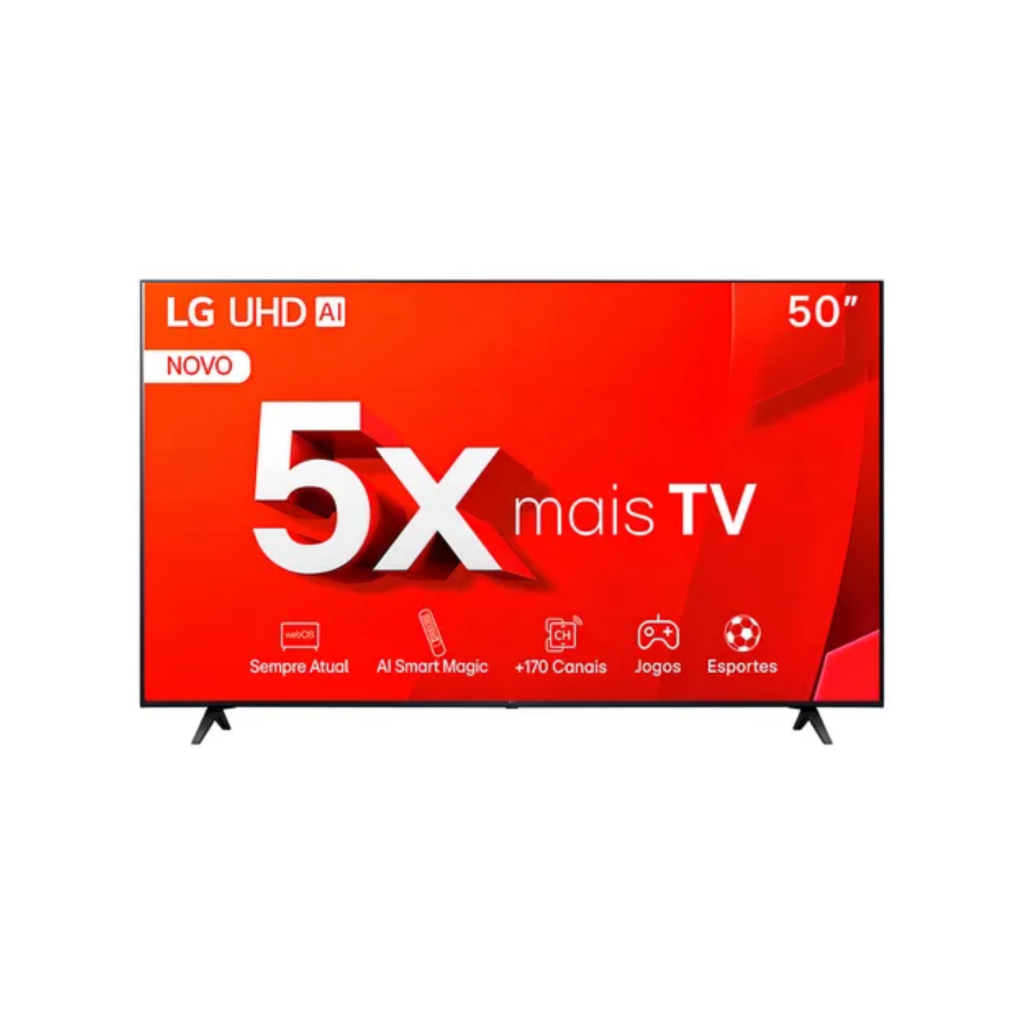 Smart Tv LG 50 4k Uhd Hdr Thinq Ai Pro Wi-fi Bluetooth Alexa Apple Airplay - 50tu801c0sa