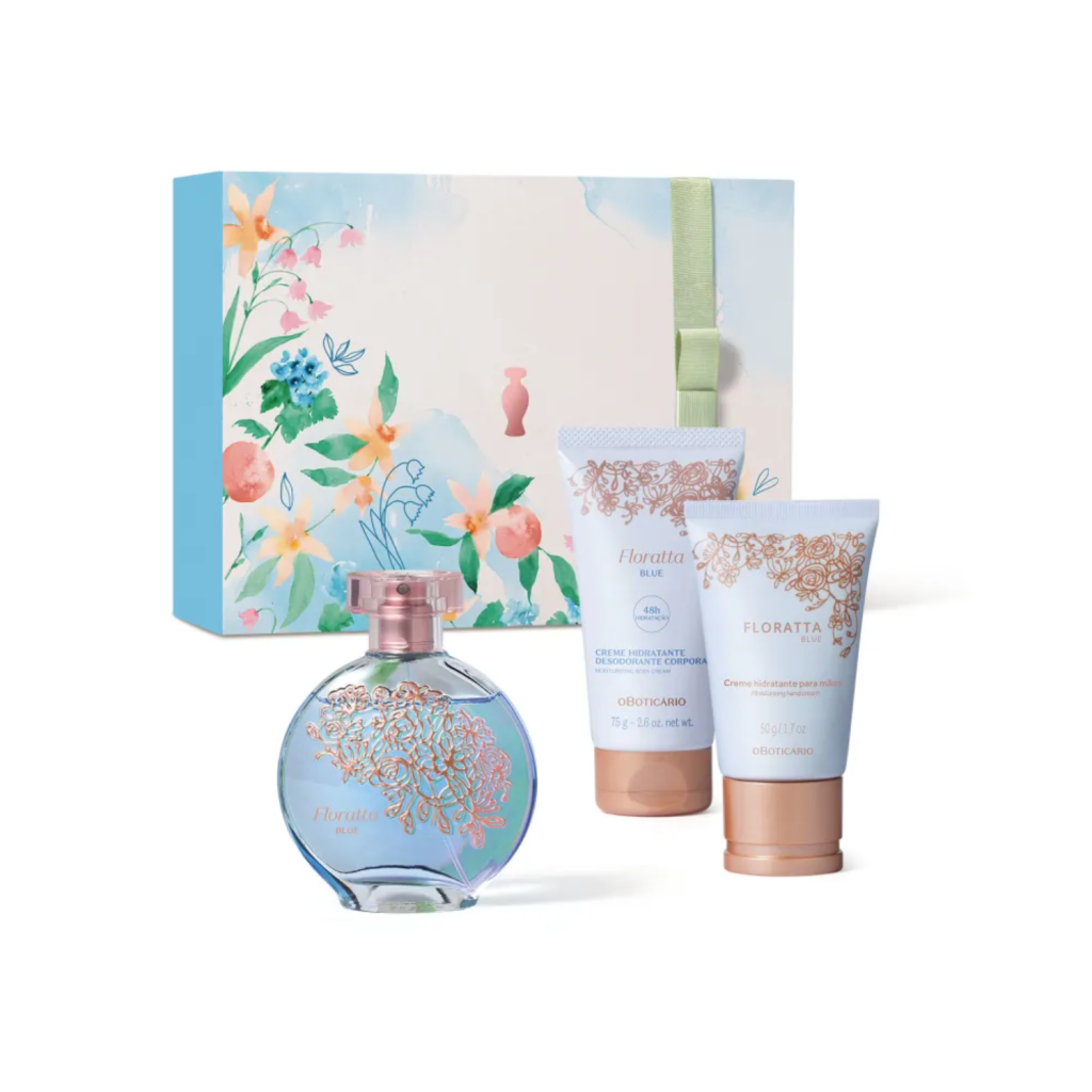 Kit Presente Floratta Blue -3 itens