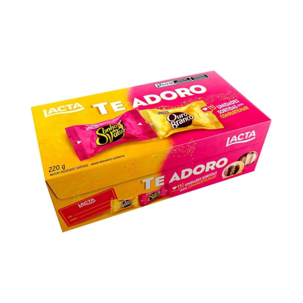 Caixa Sonho de Valsa e Ouro Branco Sortidos 220g