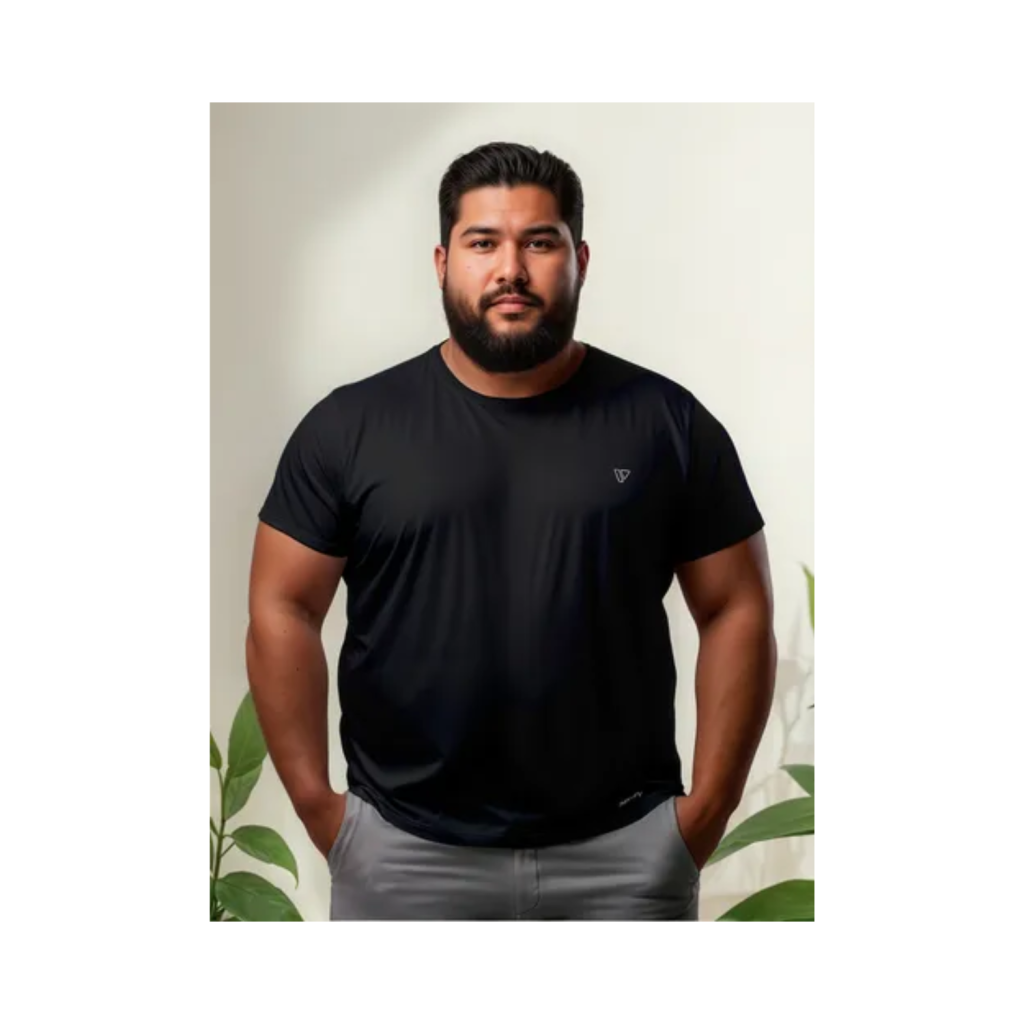Camisas Plus Size Térmica Proteção Uv Camiseta Dry Fit Voker