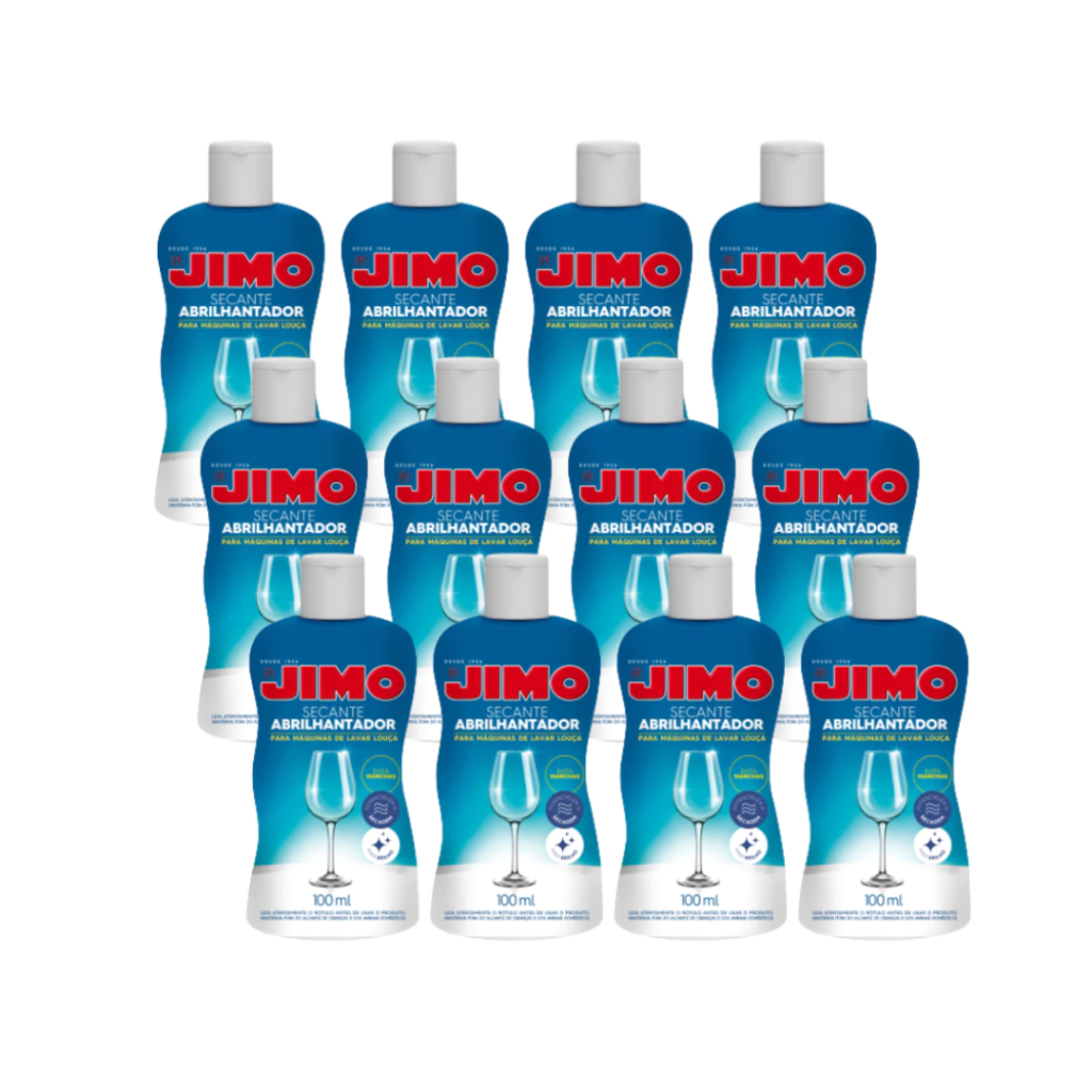 Secante Abrilhantador Louça 100ml Original - Kit 12