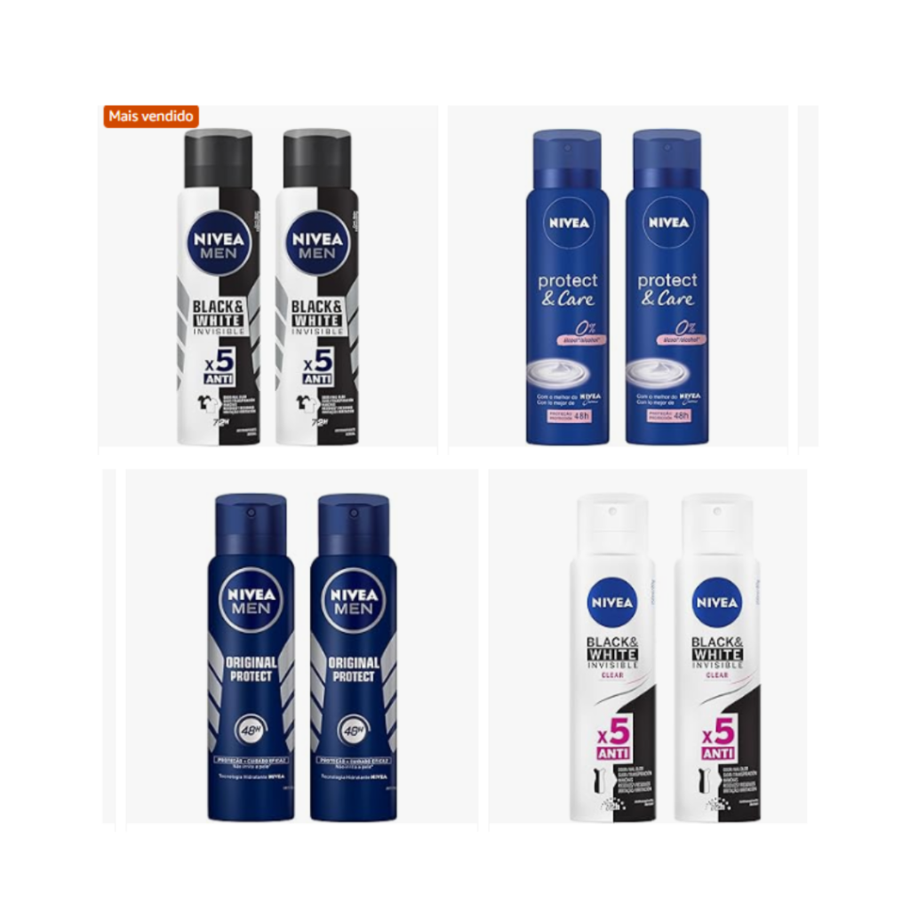 Kit Desodorante Aerossol NIVEA