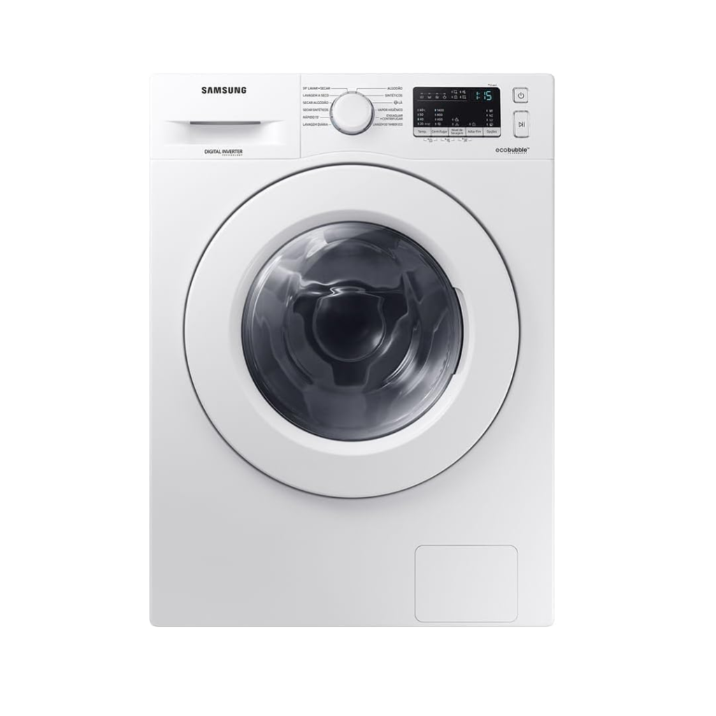 Samsung Lava e Seca Digital Inverter Ecobubble™ WD10M Branca 10.1kg 220V