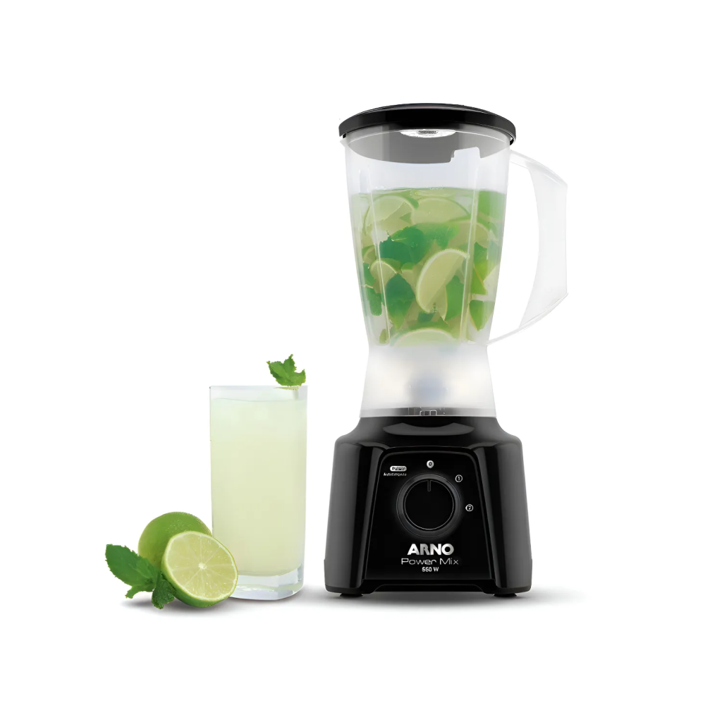 Liquidificador Arno Power Mix Cor Preto