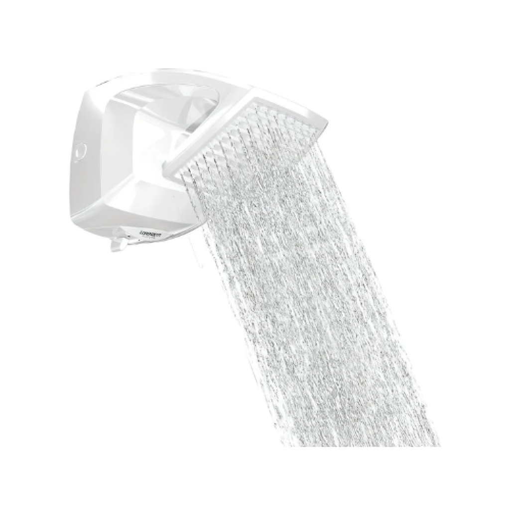 Chuveiro Elétrico Lorenzetti Futura Multitemperaturas 6800W 220V com Ducha Manual Branco
