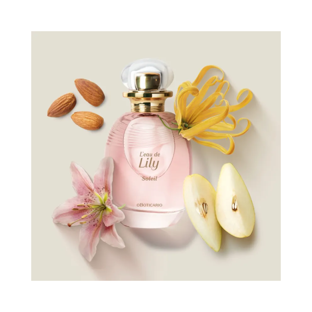 L'eau de Lily Soleil Desodorante Colônia 75ml - Floral Fresco e Sofisticado