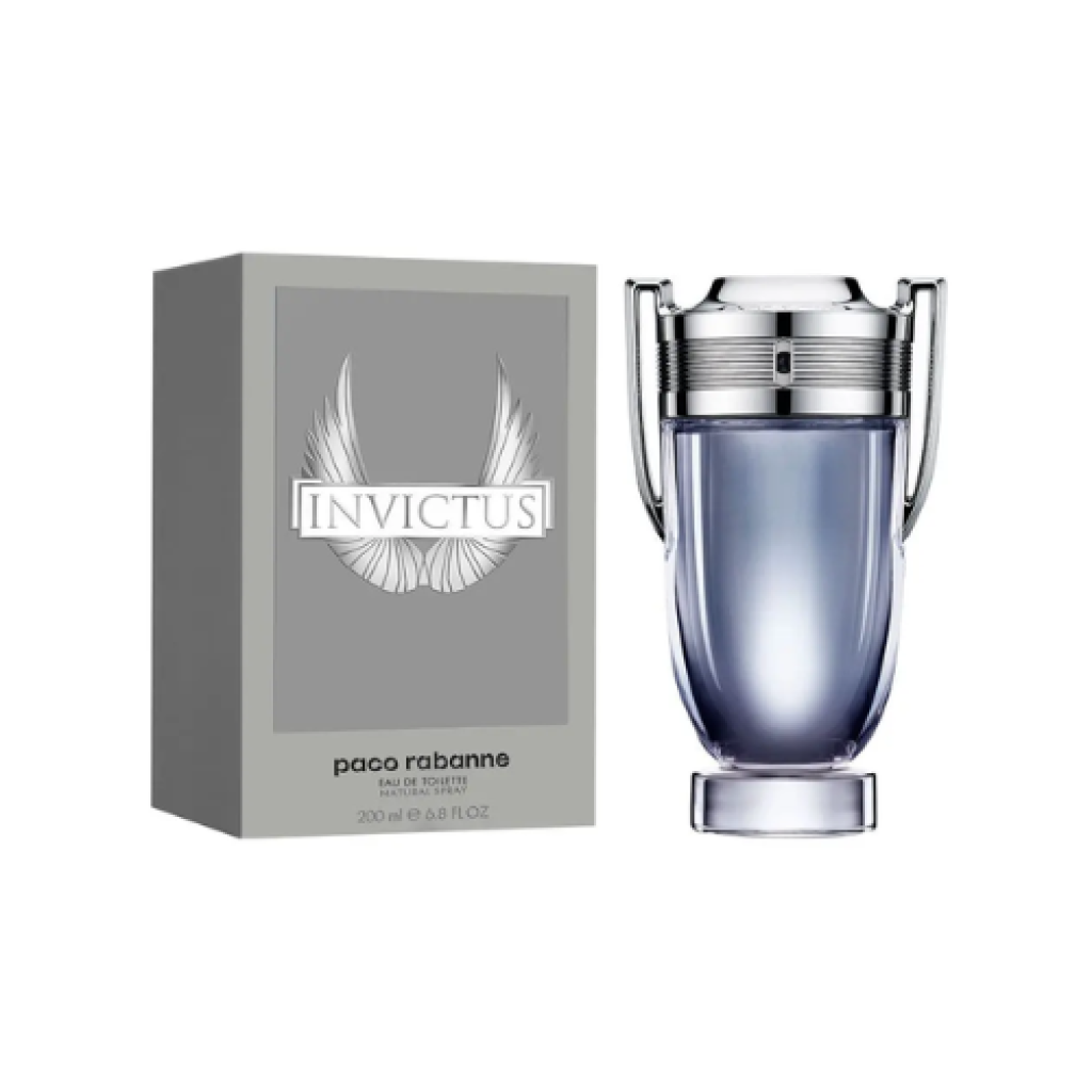 Perfume Masculino Paco Rabanne Invictus Eau de Toilette Amadeirado Aquático 100ml