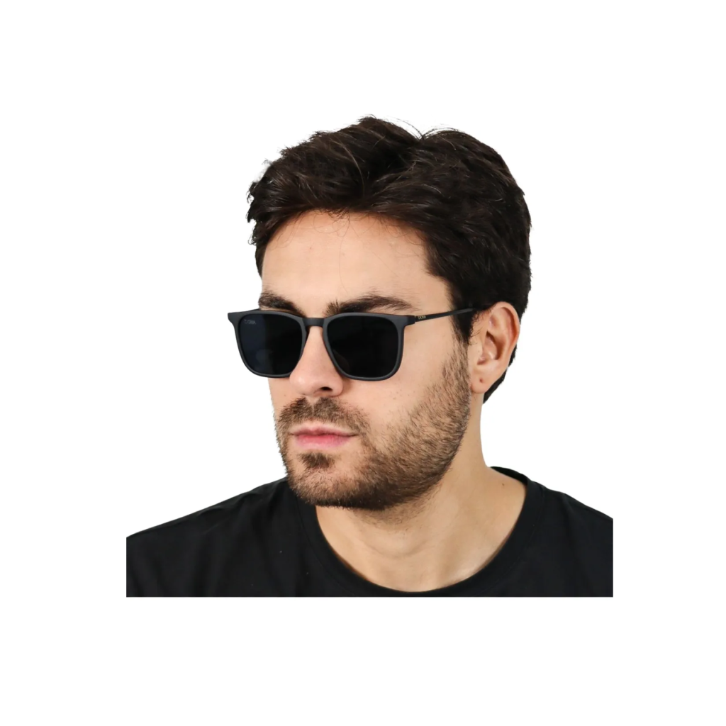 Óculos Escuro Retangular Oculos Sol Masculino Glasses