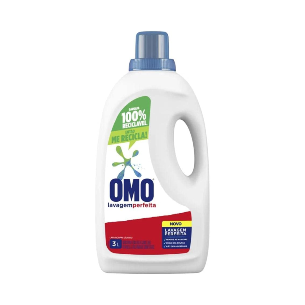 Omo Sabão Líquido Lavagem Perfeita 3L
