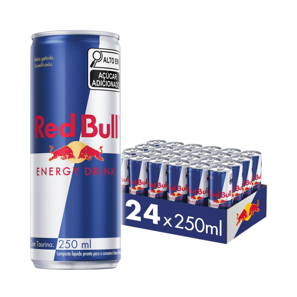 Pack de 24 Latas Red Bull Energético, Energy Drink, 250ml