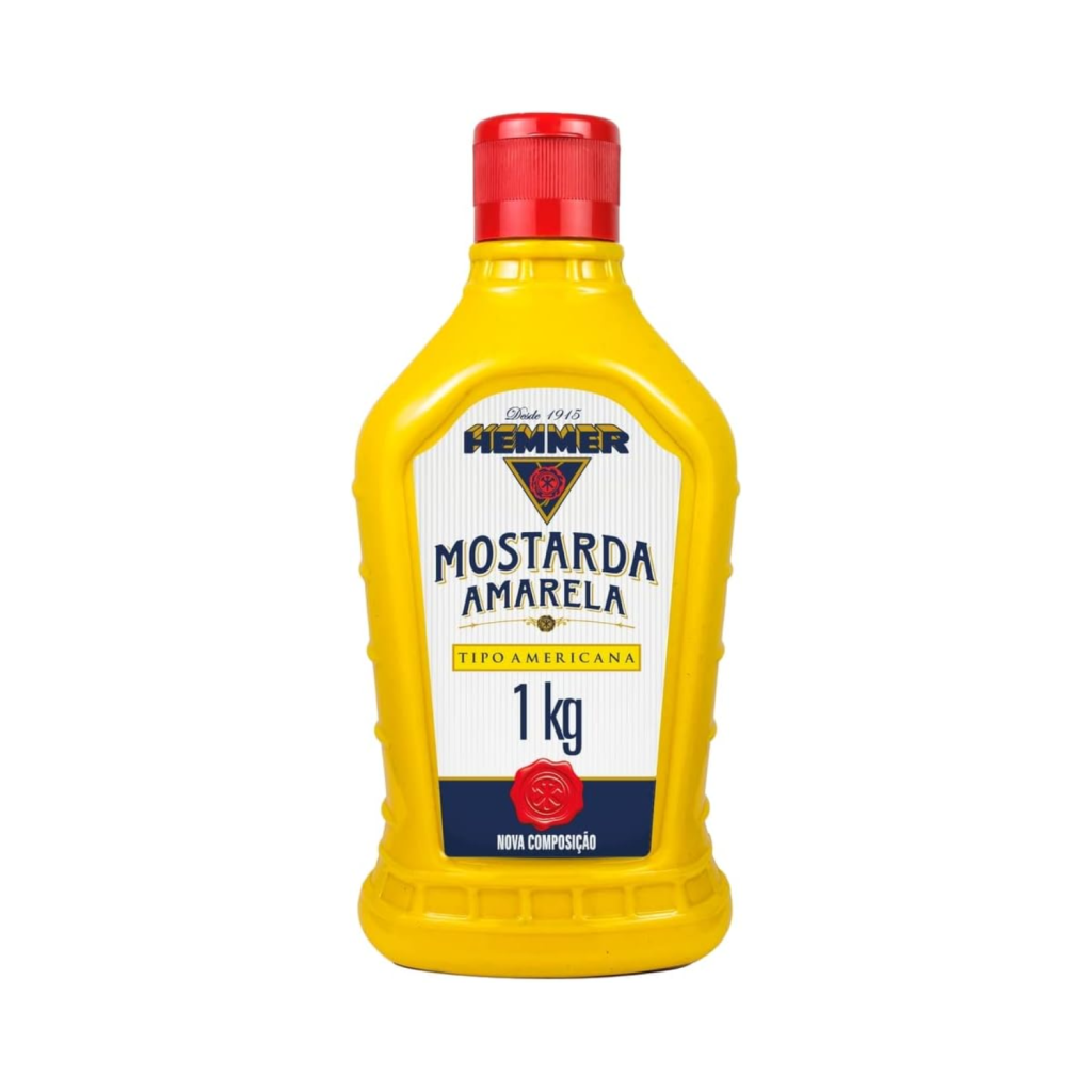 Mostarda Amarela Americana Squeeze 1Kg