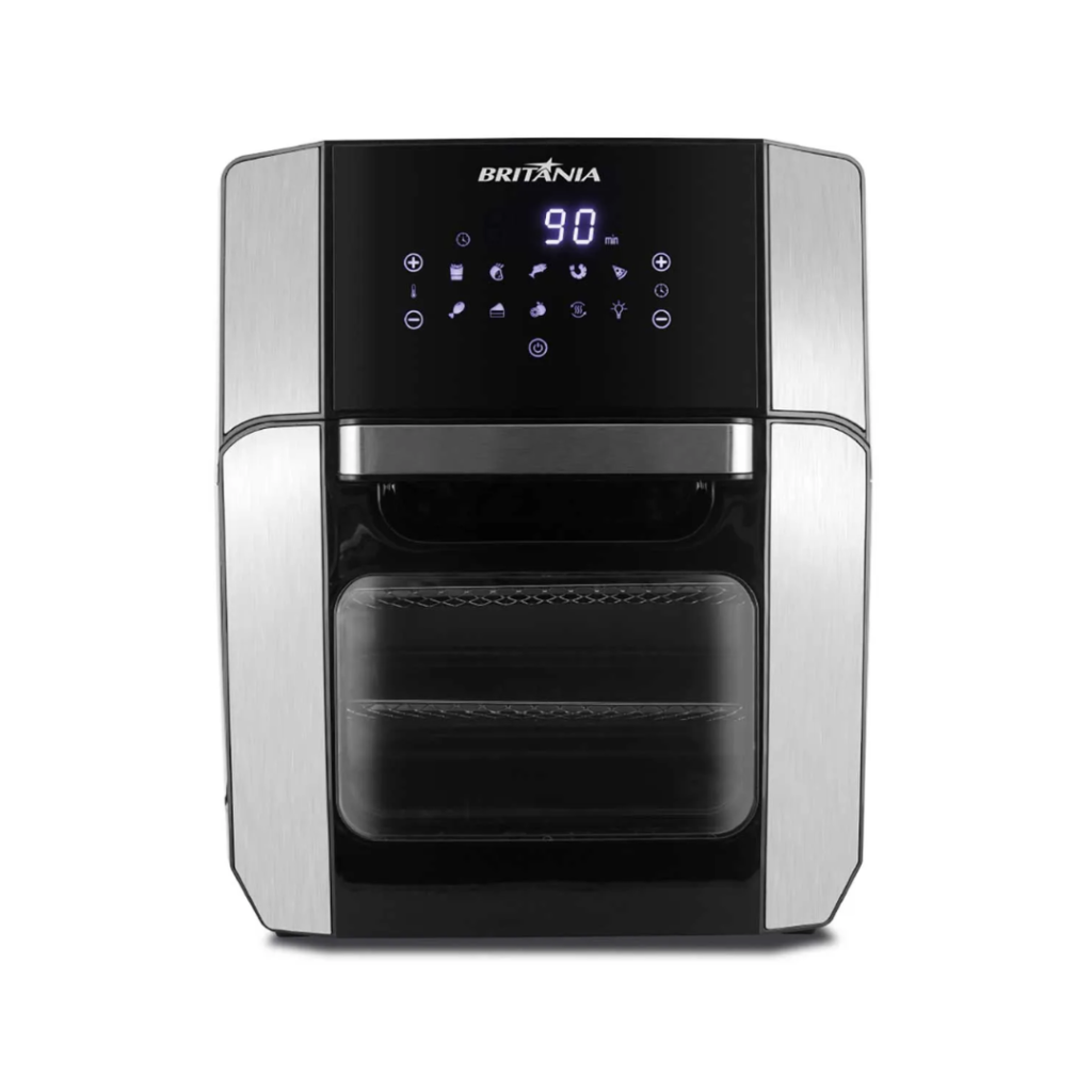 Fritadeira Elétrica Air Fryer Oven Britânia BFR2100P 4 em 1 12L 1800W