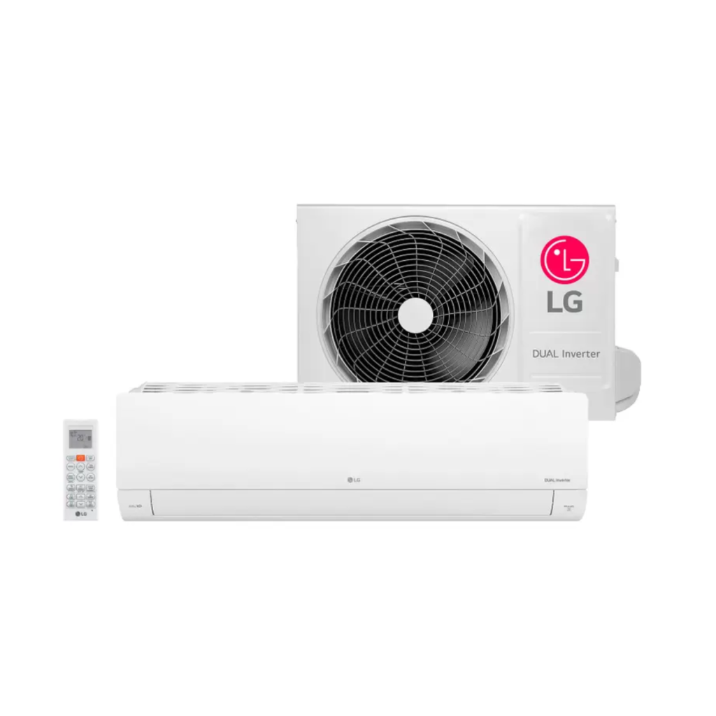 Ar-condicionado Split Hi-Wall LG Dual Inverter - Voice +AI 12.000 BTUs Frio S3-Q12JA31K