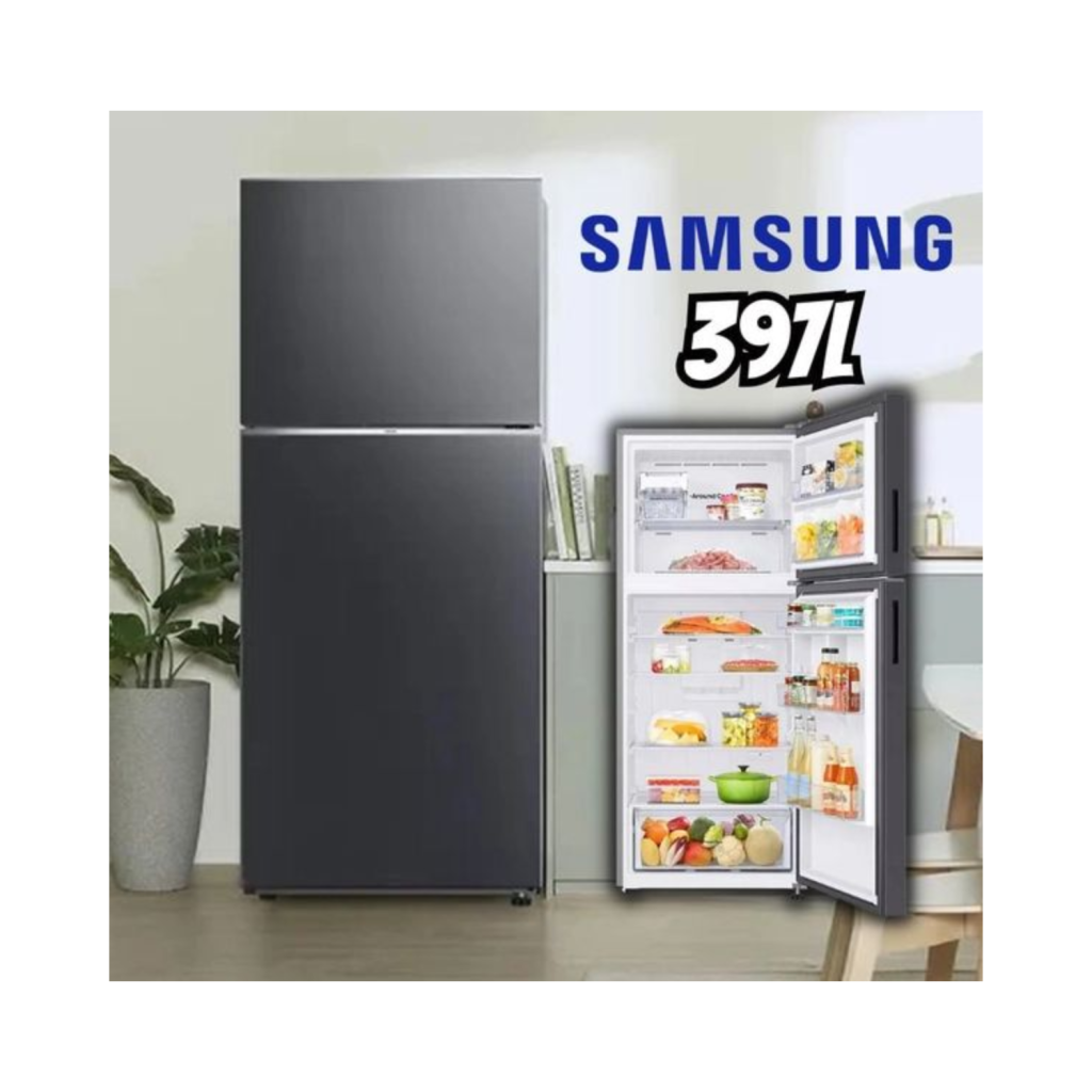 Geladeira Duplex Evolution SmartThings Samsung RT38 391L Black Inox