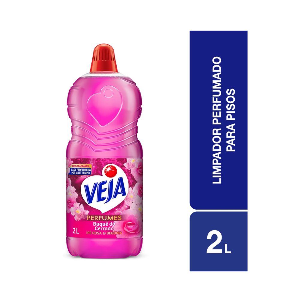 Veja Flores do Mediterrâneo Limpador Perfumado 2L