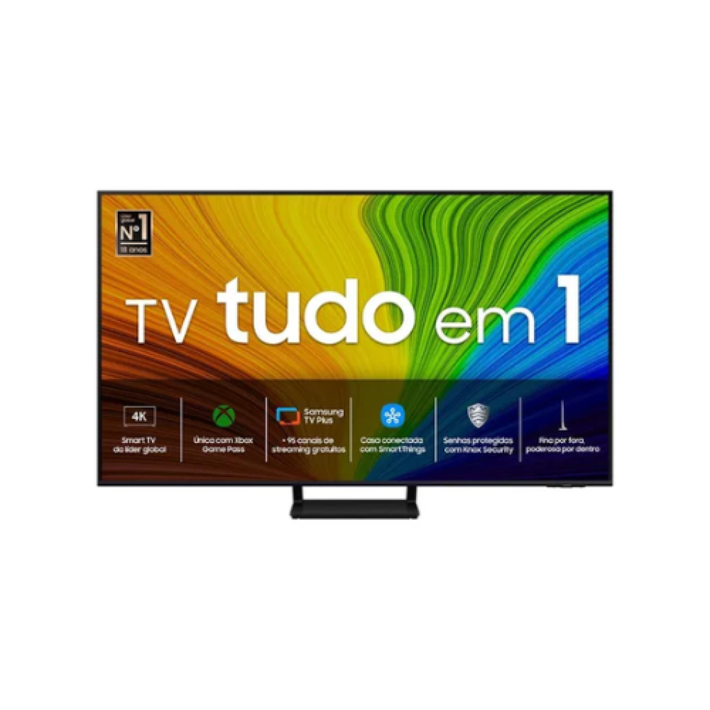 Samsung Smart TV 55" QLED 4K 55Q70D 2024, AI Processor, 120Hz, Gaming Hub, AirSlim