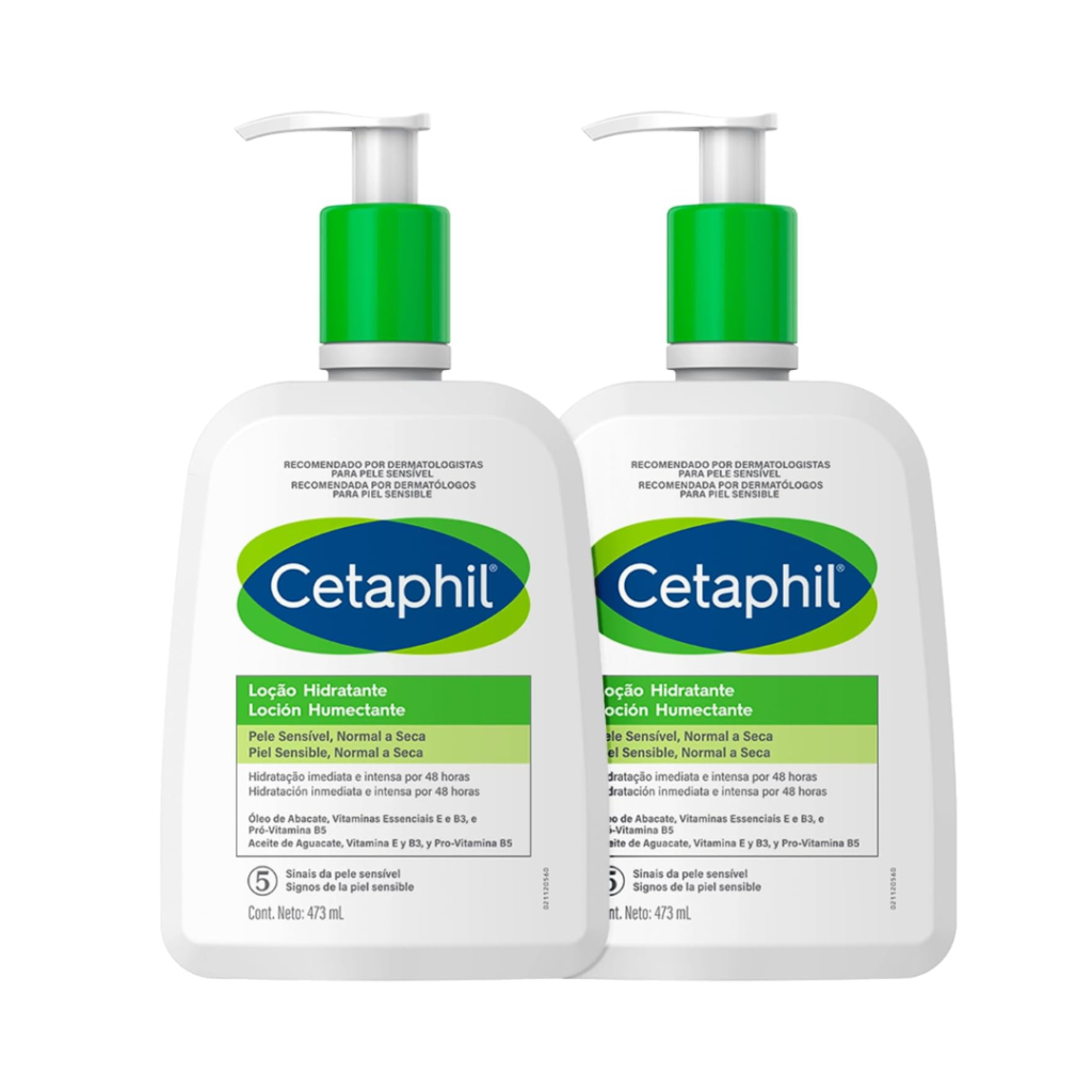 Kit Cetaphil Loção Hidratante Corporal e Facial (2 Unidades)