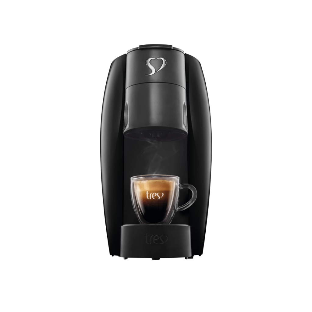 Cafeteira Espresso LOV Preta, 220V - TRES 3 Corações