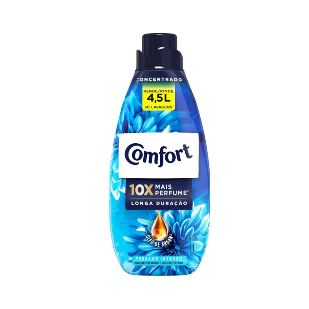 Amaciante Concentrado Comfort Frescor Intenso 1L