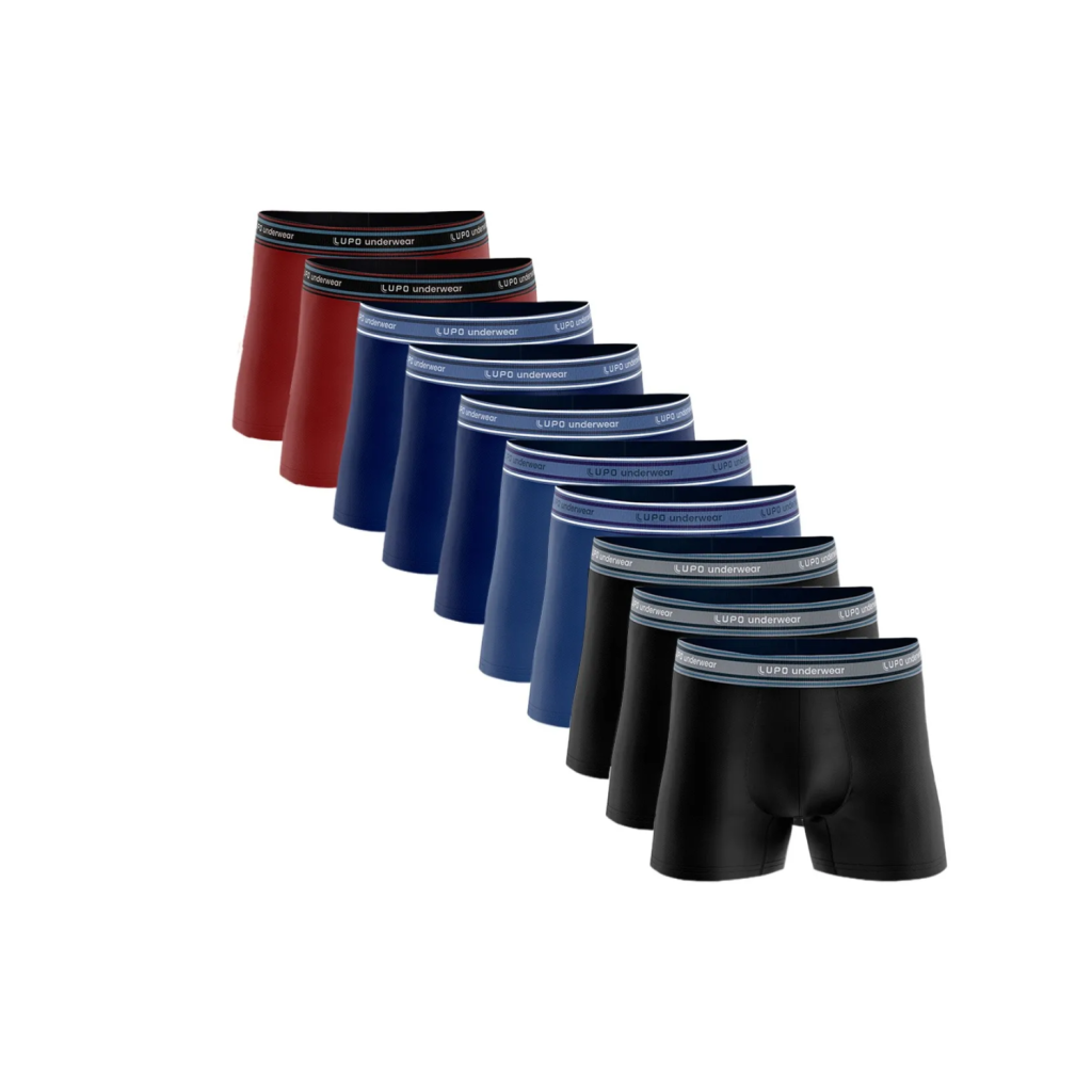 Kit 10 Cueca Boxer Lupo Algodão Box Atacado Masculina