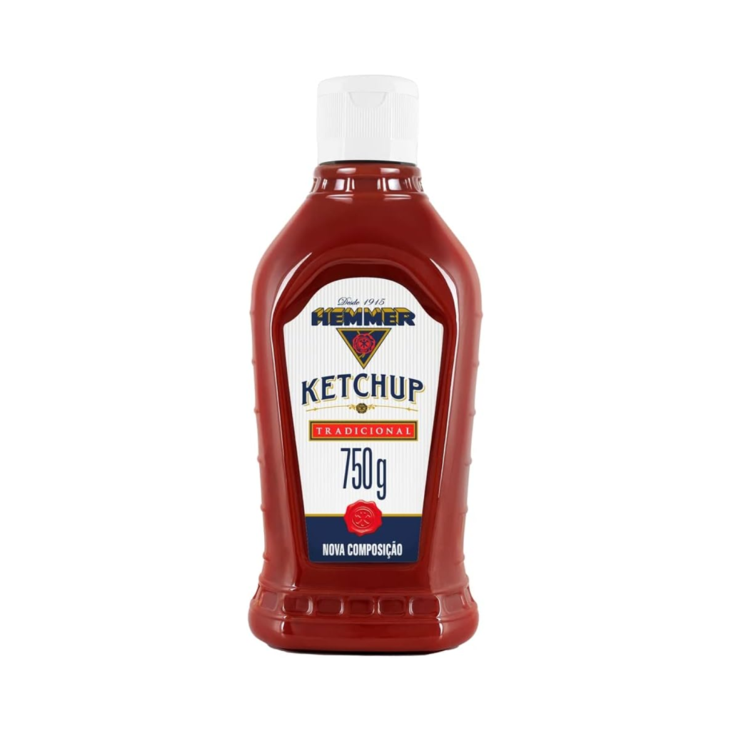 Ketchup Hemmer Tradicional Squeeze 750G