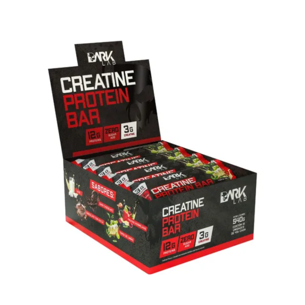 Creatine Protein Bar 12 Un 45g Dark Lab
