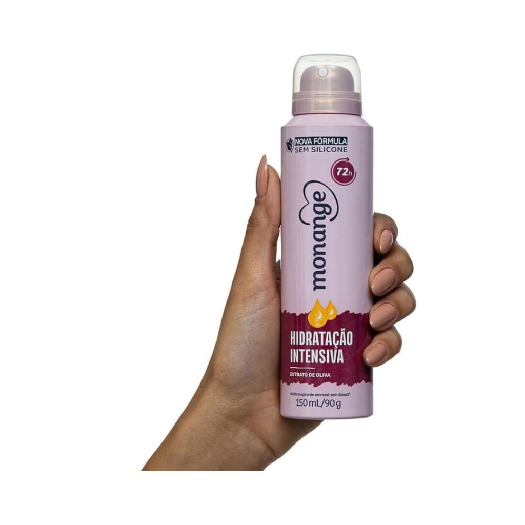 Monange Desodorante Aerossol Hidratação Intensiva 150Ml (90G)