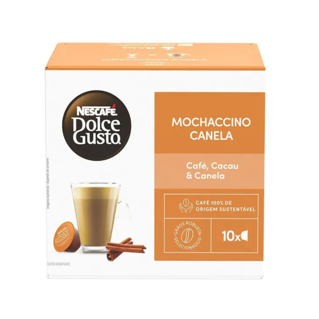 Cápsula Nescafé Dolce Gusto Mochaccino Canela 10 Unidades