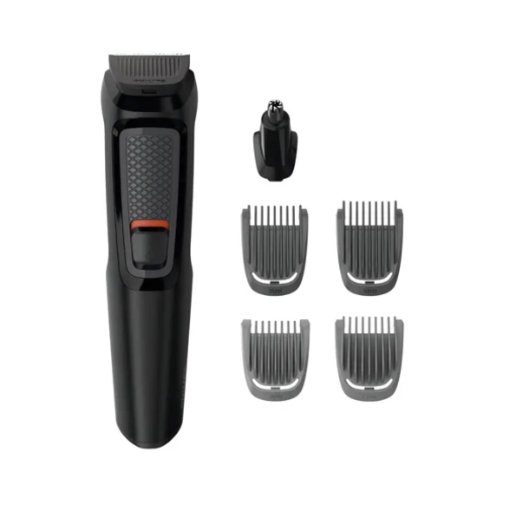 Philips Multigroom MG3711/15 Aparador de Pelos 6 em 1 Bivolt com Lâminas Inox Recarregável