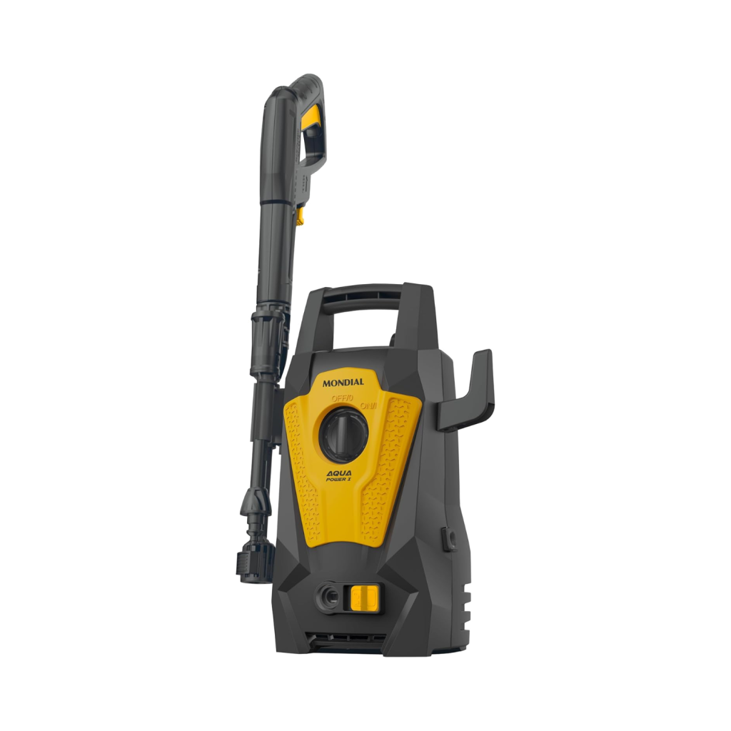 Lavadora de Alta Pressão Aqua Power I, Mondial, Cinza/Amarelo, 1400W, 110V - LAP-01-GY