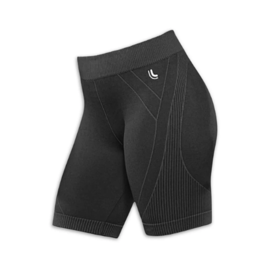 Bermuda Feminina Lupo Lsport Max Modelo 71311-001 em Poliamida com Elastano para Academia