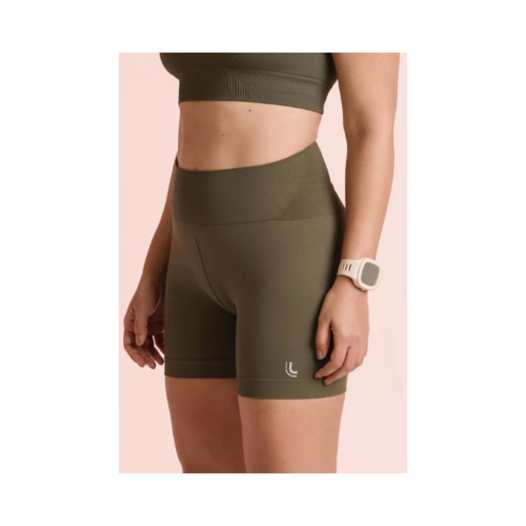 Short Legging Feminino Lupo Sport Up Adulto Modelo 71356-001 em Poliamida Preta