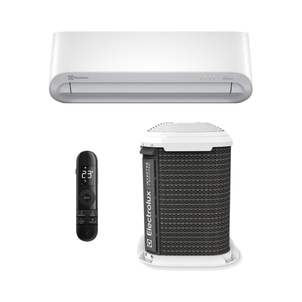 Ar-condicionado Split Inverter 12000 Btus Electrolux Color Adapt com Wi-fi Só Frio Yi12f/ye12f 220v