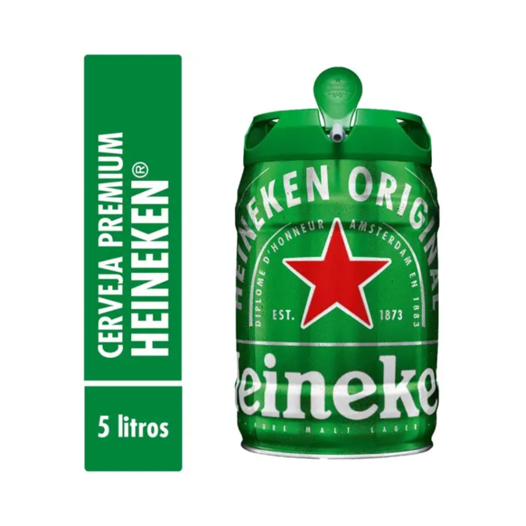 Cerveja Heineken Pilsen Barril 5L
