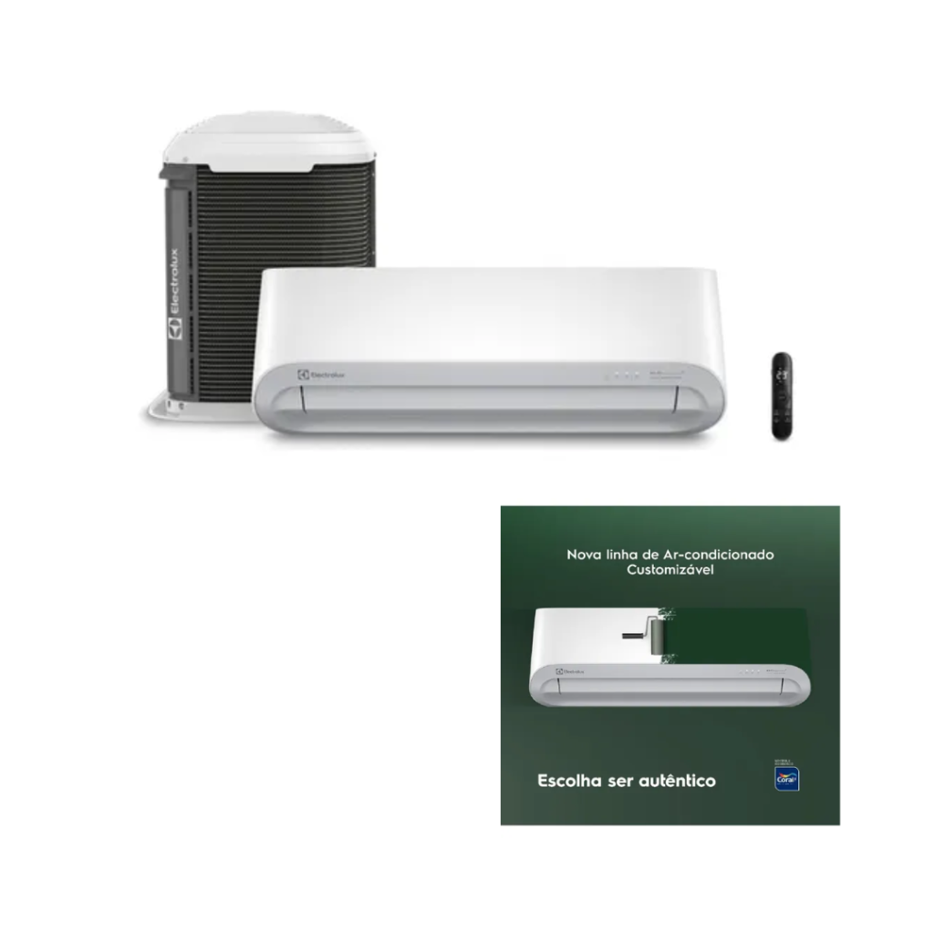 Ar-condicionado Electrolux Split Inverter 9.000 Btus Color Adapt Wi-Fi Só Frio Cor Branco