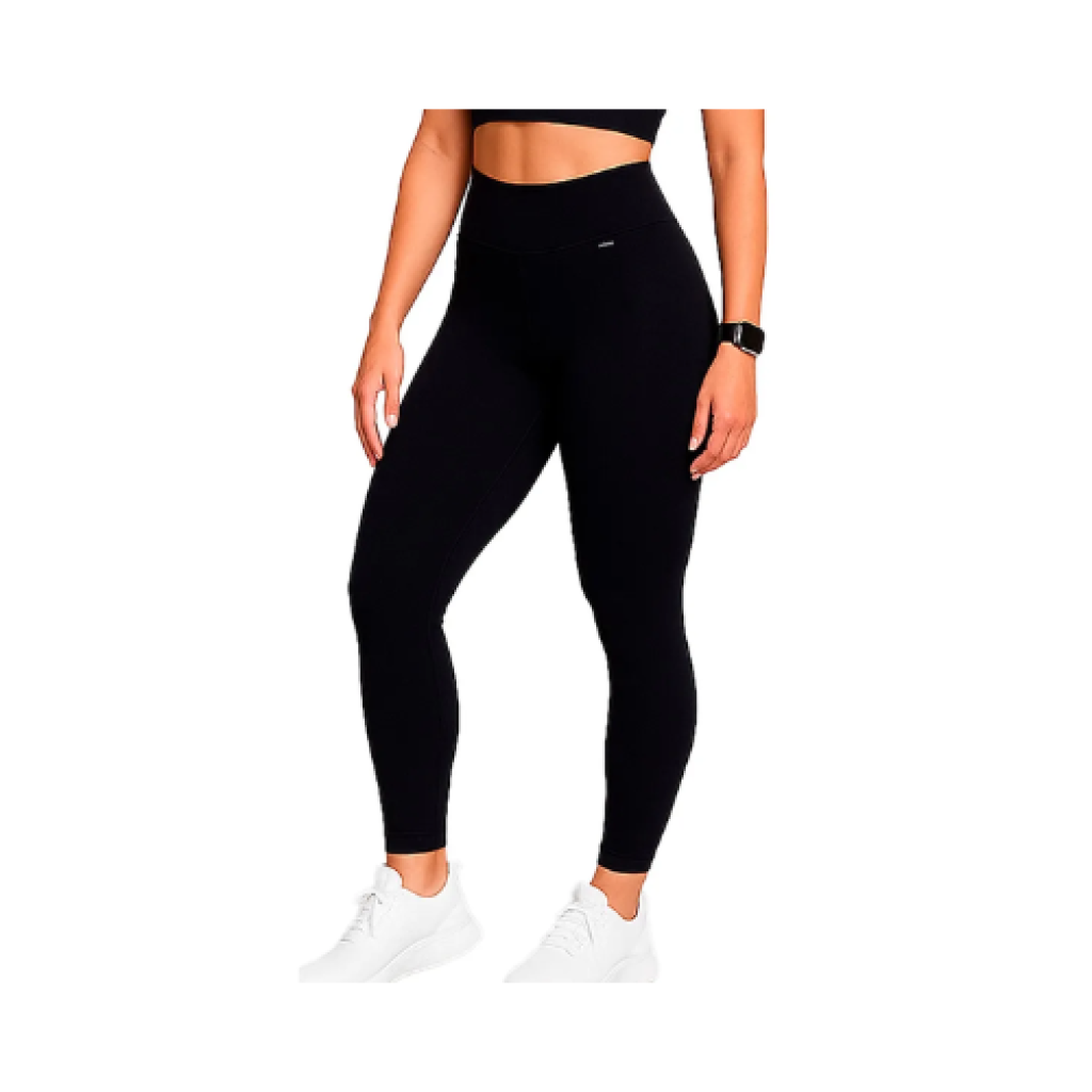 Calça Legging Selene Fitness Sem Costura em Microfibra com Cós Anatômico Tamanhos P ao GG