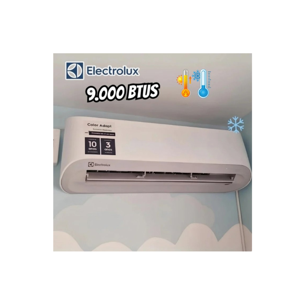 Ar-condicionado Electrolux Inverter 9000 Btus Q/f Ji/je09r Cor Branco
