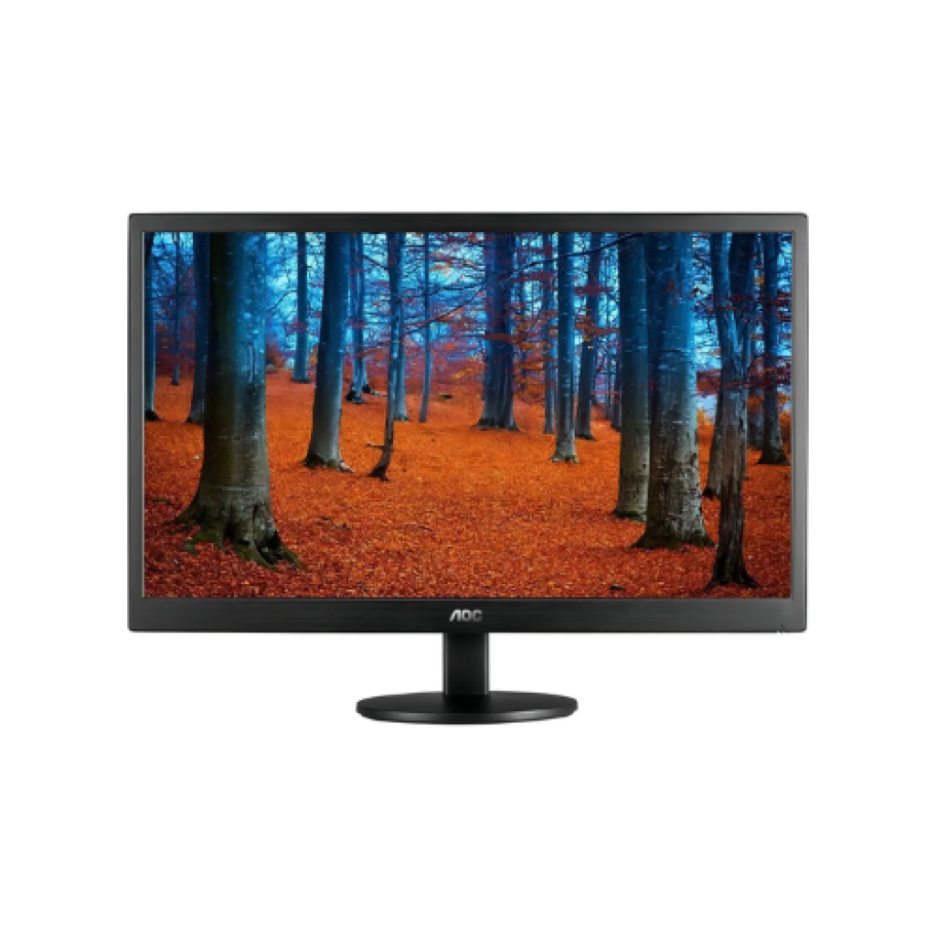 Monitor AOC 18,5 Polegadas LED E970SWHNL Resolução HD 1366x768 Conexões HDMI e VGA