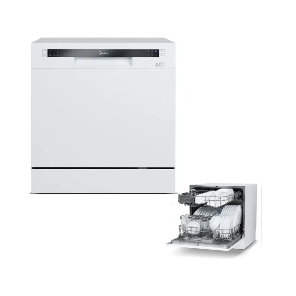 lava louças 8 serviços Midea DWA08B1 cor branco 127V 780W