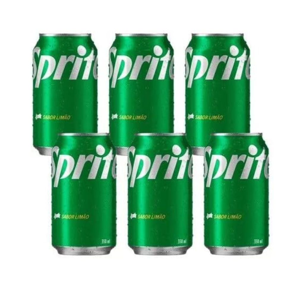Pack de Refrigerante Sprite 350ml 6 unidades