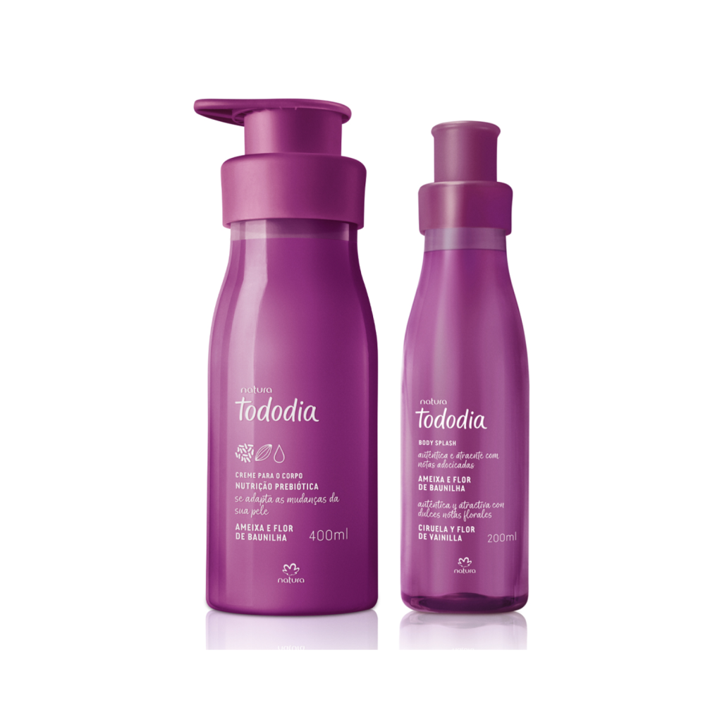 Kit Creme Nutritivo e Body Splash Tododia Ameixa e Flor de Baunilha (2 produtos)