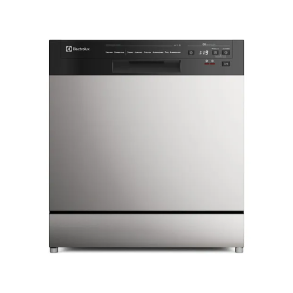 Lava-Louça Electrolux LS08E Inox 8 Serviços com Lava e Seca 50min e Display Digital