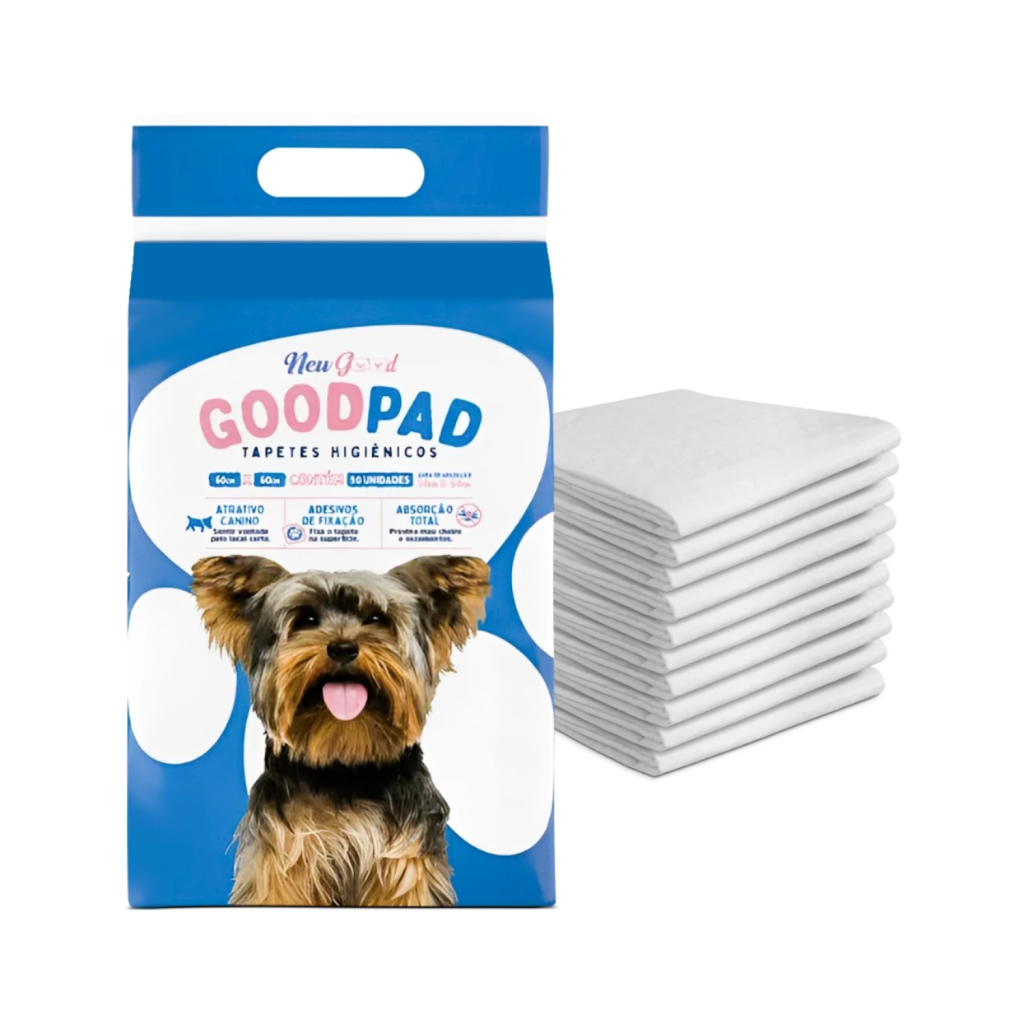 Tapete Higienico Good Pad 60x60 Com 30 Und Super Absorção