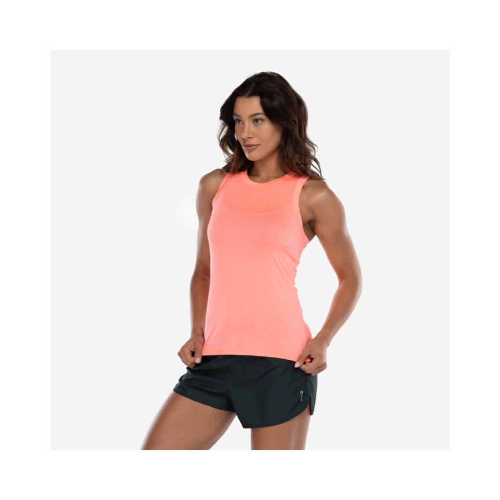 Camiseta Regata Feminina Oxer Peach Touch Cooling