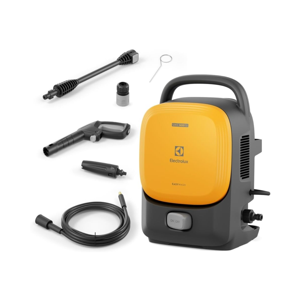 Lavadora de Alta Pressão Electrolux 1650PSI 1400W de Potência com Engate Rápido EasyWash Lava Jato Lava Car QWS1650 110v