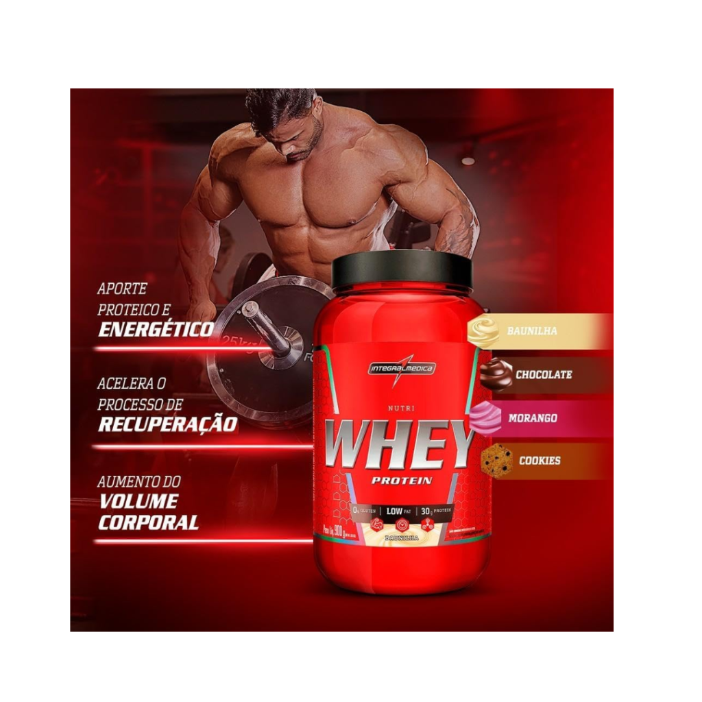 Nutri Whey Protein 907g Integralmedica